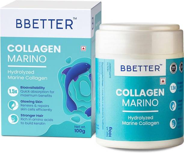 BBETTER Collagen Marino - Type 1 marine collagen powder supplement for women & men.