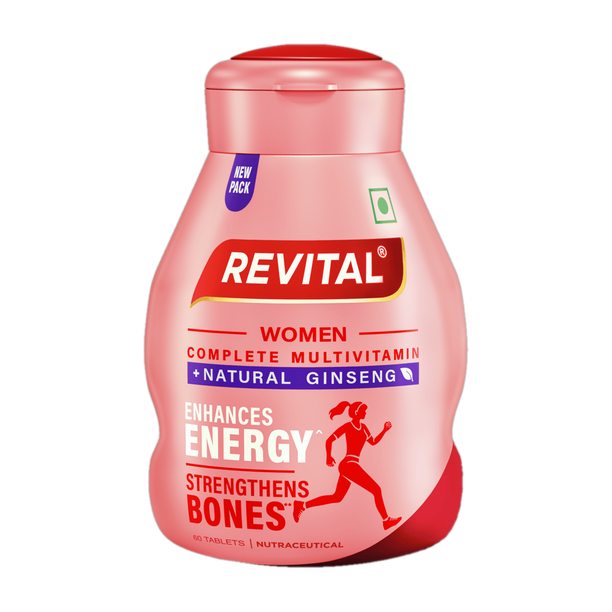Revital H Women with 22 Multivitamins & Minerals such as Calcium, Iron, Biotin
