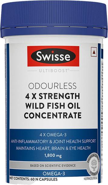 Swisse 4X Strength Fish Oil-1800MG Omega 3 for Joint, Heart, Brain & Eye Health