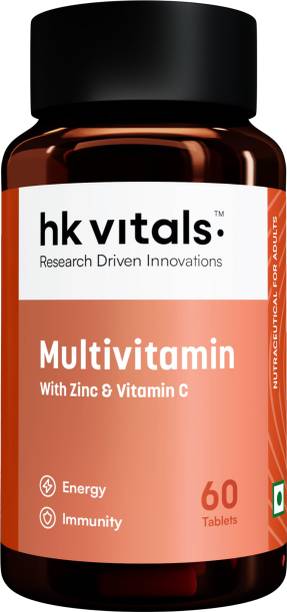 hk vitals Multivitamin | With Zinc, Vitamins C & D3, Multiminerals & Ginseng Extract