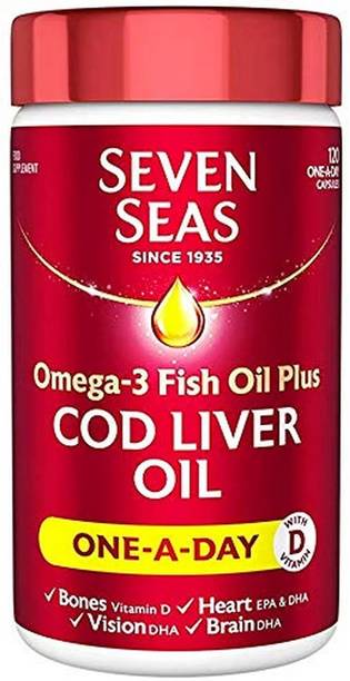 SEVEN SEAS Cod Liver Oil Plus Multivitamin 60 Capsules