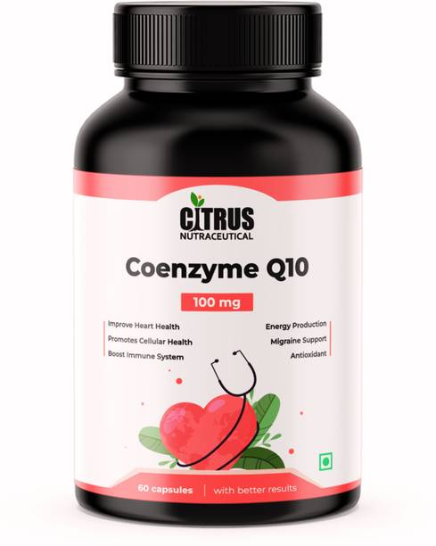 CITRUS NUTRACEUTICAL Coenzyme Q10 (CoQ10) 100mg | Energy, Heart & Antioxidant Support