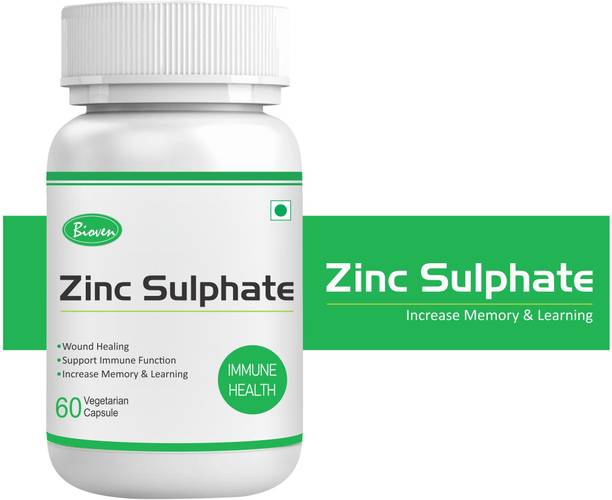 BIOVEN Zinc Sulphate | Support to Healthy Skin | Support Healthy Immune System