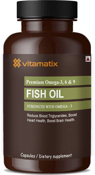 Vitamatix Fish Oil Omega 3 (Triple Strength) With 1000Mg Omega 369 (K136)