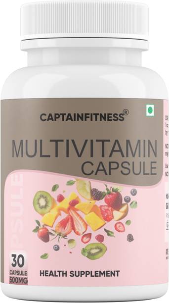 CaptainFitness Multivitamin Capsule |support energy levels, and maintain heart#-106