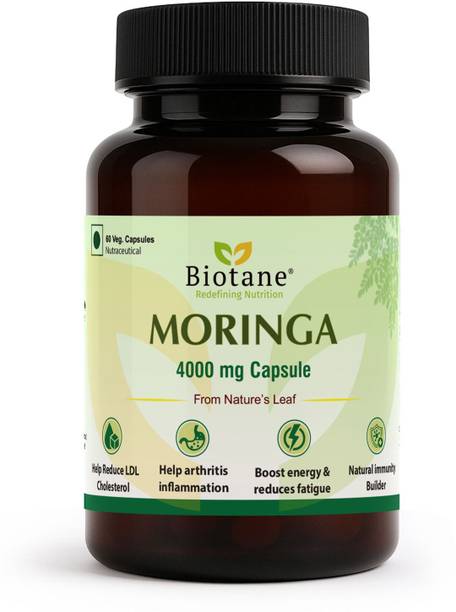 Biotane Moringa Capsules 4000mg | Natural Energy, Immunity & Joint Support