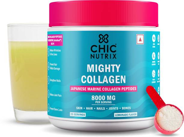 Chicnutrix Mighty Collagen – With 8g Japanese Marine Collagen Peptides + 2mg Astaxanthin
