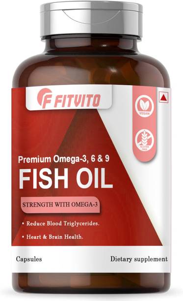 Fitvito Fish Oil Omega 3 (Triple Strength) With 1000Mg Omega 369 (H183)