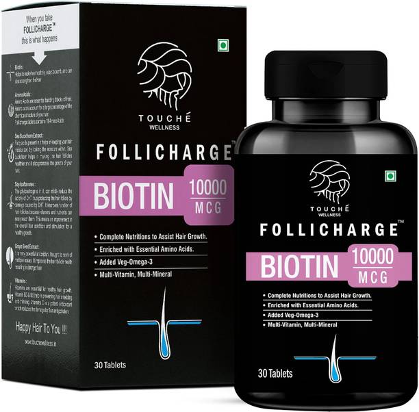 Follicharge Multivitamin For Men And Women Touche Wellness Pack of