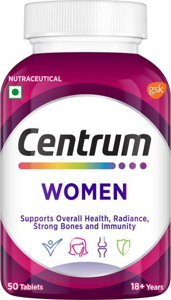 Centrum Women|Supports Overall Health (Veg) |World's No.1 Multivitamin