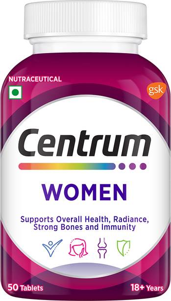Centrum Women Supports Overall Health (Veg) World's No.1 Multivi