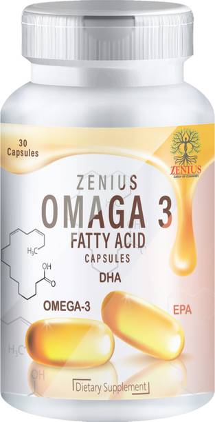 Zenius Omaga 3 fatty Acid Capsule Fish Oil Goodness: For Immunity, Hair, Overall Health