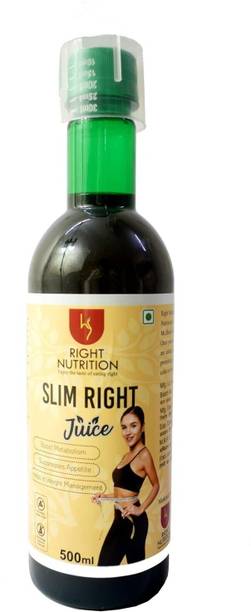 RIGHT NUTRITION Slim Right Juice Weight Loss & Detox Drink for Men & Women