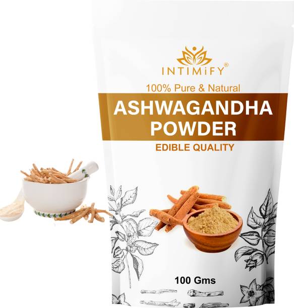 INTIMIFY Ashwagandha Powder, Immunity Booster, Stress Relief & Energy Support
