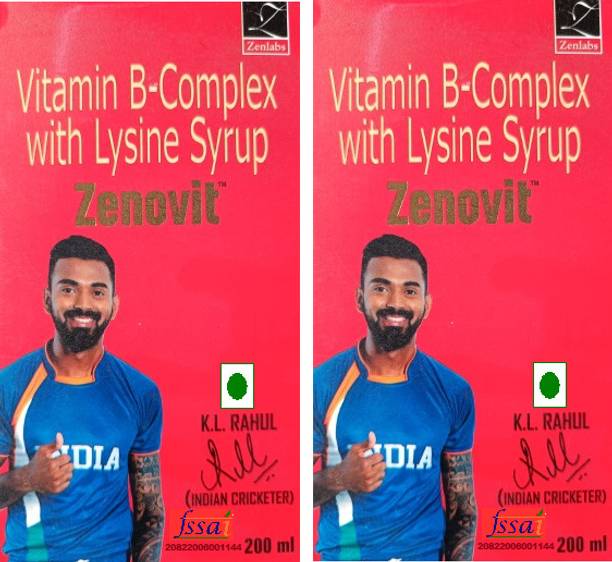 Zenovit PHARMA B COMPLEX SYRUP FOR MEN AND WOMEN (2*200ML)