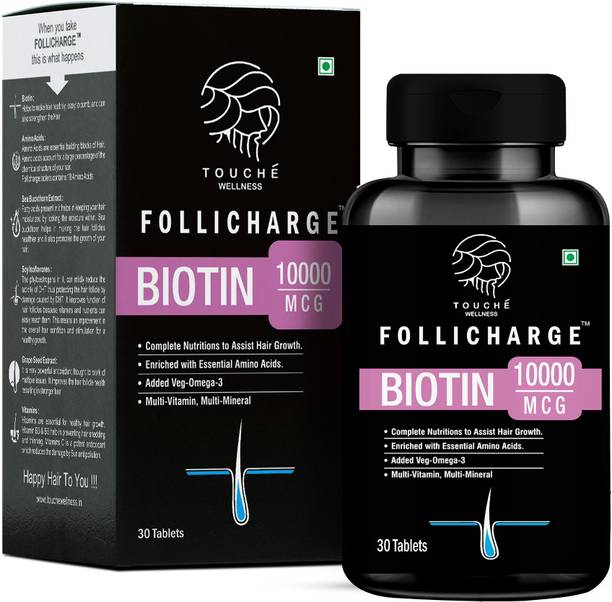 Follicharge Multivitamin For Men And Women Touche Wellness Pack of