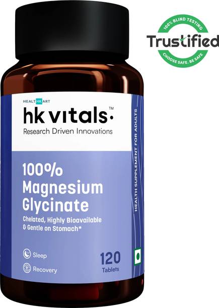 HEALTHKART hk vitals 100% Magnesium Glycinate (1880mg), For Better Sleep Quality