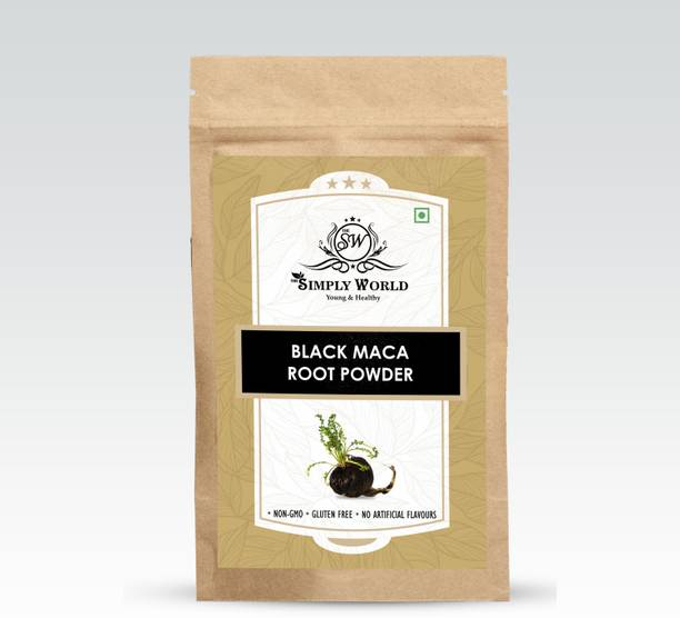 THE SIMPLY WORLD Black Maca Root Powder
