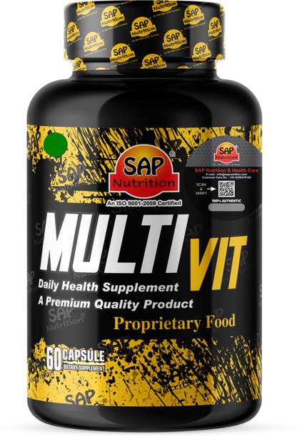 SAP Nutrition Multivitamin for Men, Enhances Energy, Stamina & Immunity