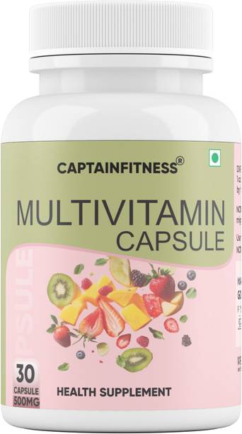 CaptainFitness Multivitamin Capsule |support energy levels, and maintain heart#-36
