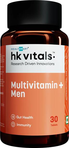 HEALTHKART HK Vitals Multivitamin Plus Men, For Energy, Stamina, Immunity, Bone & Muscle