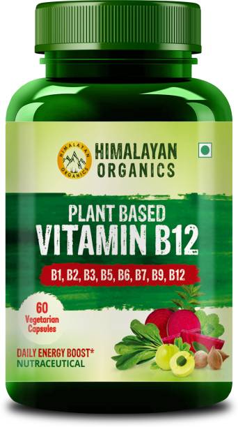 Himalayan Organics Plant Based Vitamin B12 Natural