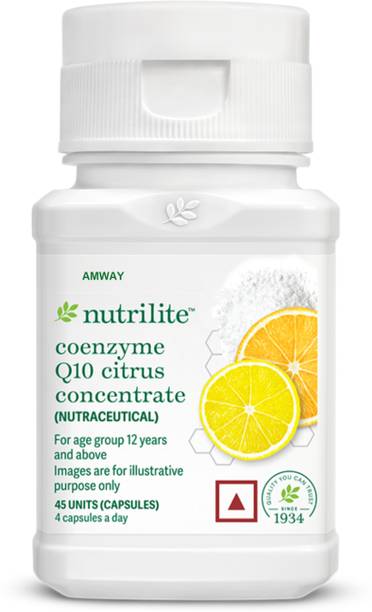Amway Nutrilite Coenzyme Q10 Citrus Concentrate 45 Capsules | Antioxidant Supplement