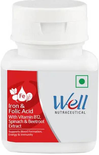 Modicare Well Well Nutraceutical Iron & Folic Acid Tablets