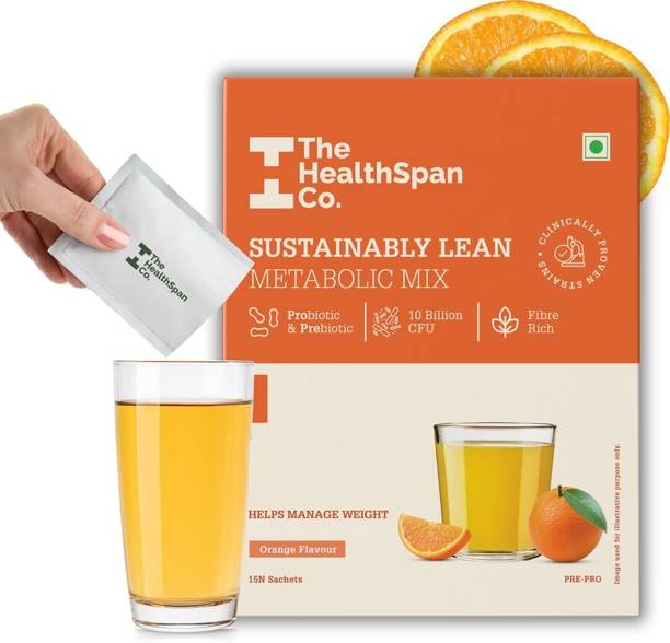 The Healthspan Co. Metabolism Booster| Probiotic Drink for Weight Loss & Fat Reduction|Men & Women