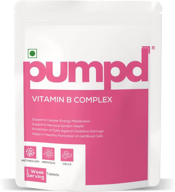 Pumpd Vitamin B Complex Supplement For Men & Women | 7 Day Packing