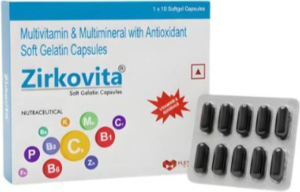 Zirkovita Multivitamin Formula with Calcium, Iron, Zinc & B-Complex