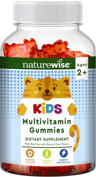 Naturewise Multivitamin Gummies for Kids (2-15 years) - Nutrient-Rich Fruit-Flavored