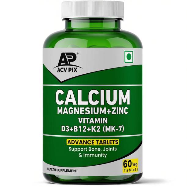 acv-pix calcium magnesium zinc tablet for Women & Men | strong bone