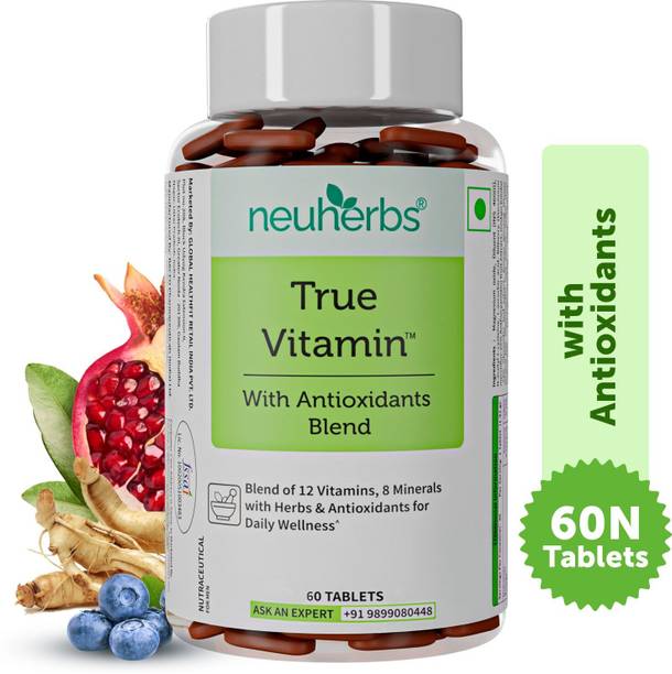 Neuherbs Multivitamin | True Vitamin For Men & Women With Antioxidant Blend