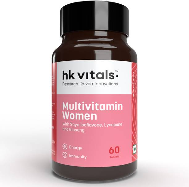 HEALTHKART HK Vitals Multivitamin for Women, With Zinc, Vitamin C, Multiminerals