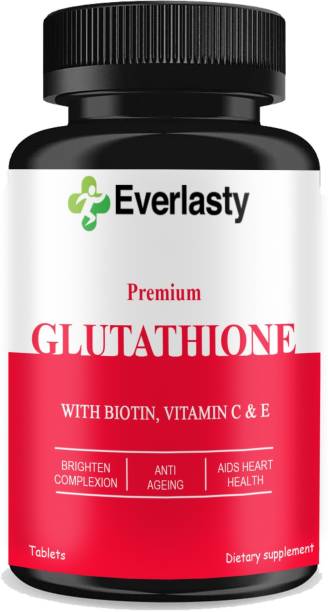 Everlasty L Glutathione Skin Lightening with Vitamin E &amp; C Tablets (D61)