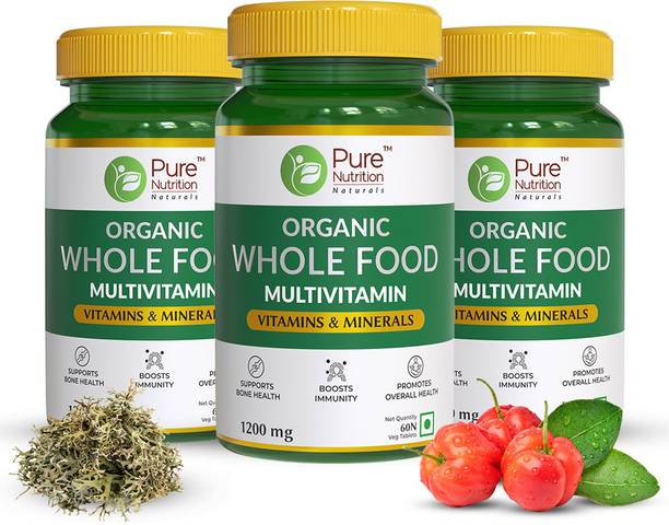 Pure Nutrition Whole Food Multivitamin Pack Of 3