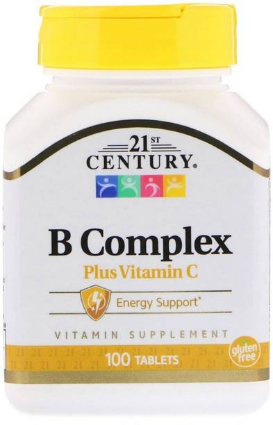 21st Century B Complex Plus Vitamin C, 100 Tablets