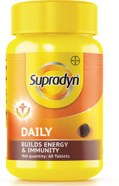 Supradyn Daily Multivitamin with 12 Vitamins, Zinc|For Immunity & Energy Tablets