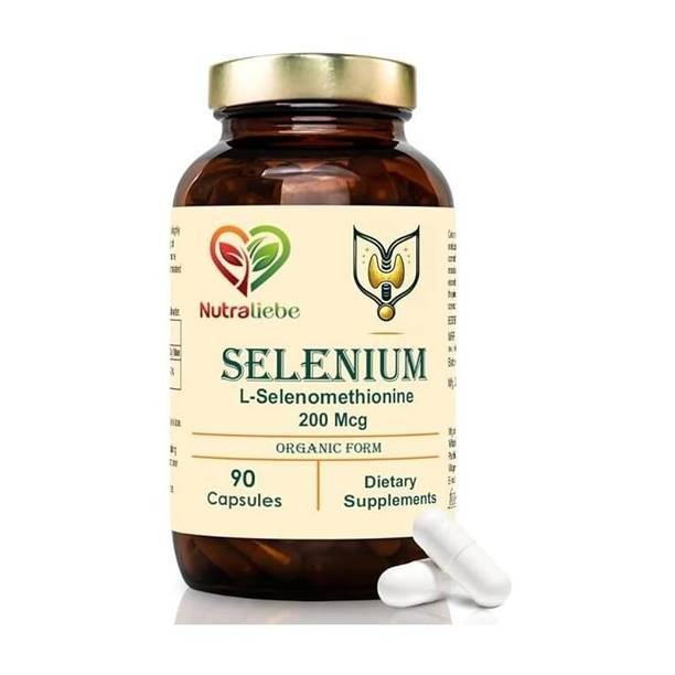 Nutraliebe Selenium High Strength - Essential Trace Mineral for Thyroid, Immune System
