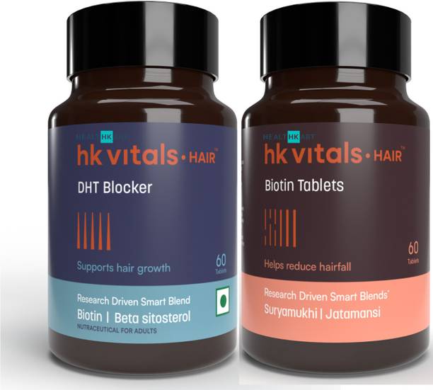 HEALTHKART HK Vitals Biotin and DHT Blocker with Biotin, Hair Growth Supplement