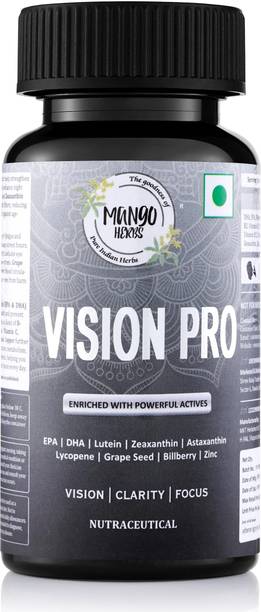 MANGO HERBS Vision Pro Eye Health & Vision Support Blue Light Protection & Eye Strain Relief
