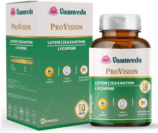 Vaamveda ProVision Eye Care Supplement Lutein Zeaxanthin Eye Health Vision Support