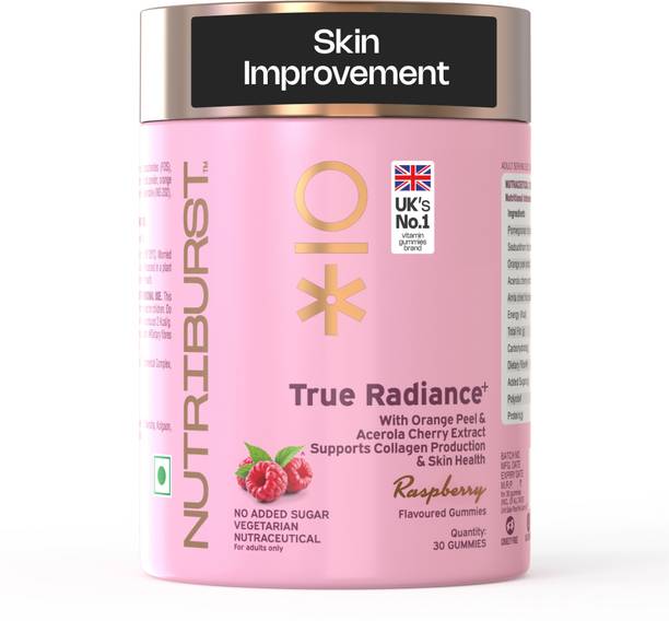 Nutriburst True Radiance Collagen Gummies Skin Glow & Elasticity