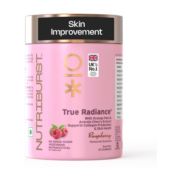 Nutriburst True Radiance Collagen Gummies Skin Glow & Elasticity