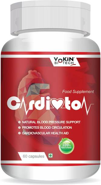 Vokin Biotech Cardioton with Coenzyme Q10 & Arjuna Extract For Heart Health