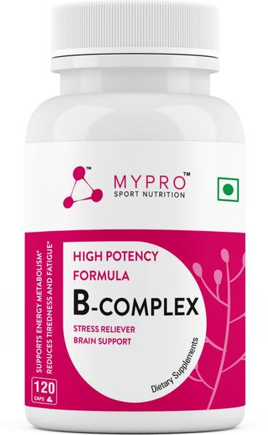 Mypro Sport Nutrition B Complex,High Potency FormulaVitamins B12,B1,B2,B3,B5,,B7,,Heart HealthNervous