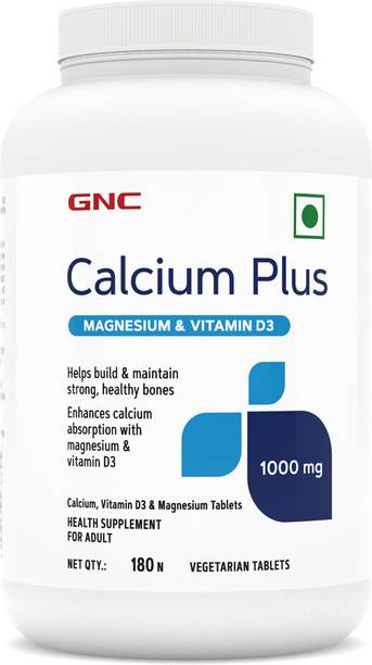 GNC Calcium Plus With Magnesium & Vitamin D3
