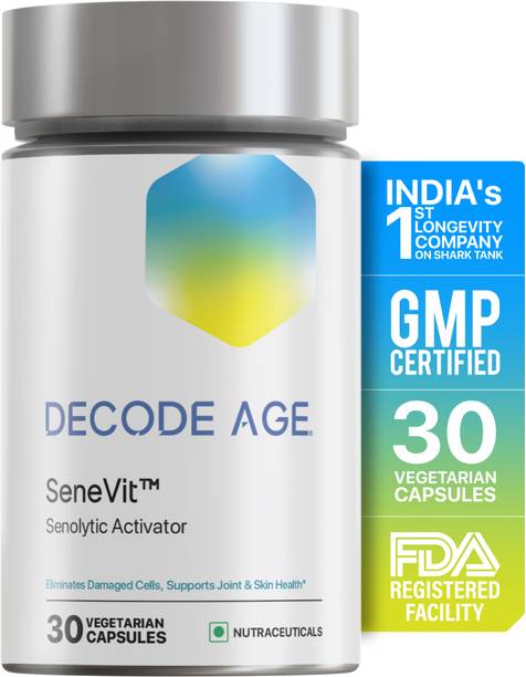 Decode Age Senolytic Activator SeneVit Blend of Fisetin, Apigenin