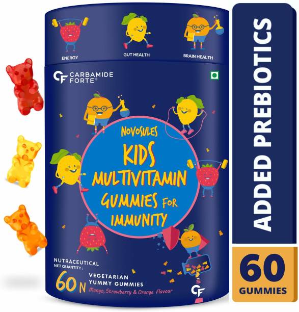 CARBAMIDE FORTE Multivitamin Gummies for Kids & Adults with Superfoods & Prebiotics
